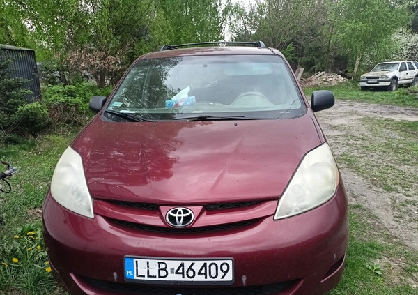 Toyota Sienna cena 33800 przebieg: 320000, rok produkcji 2007 z Lubartów małe 16